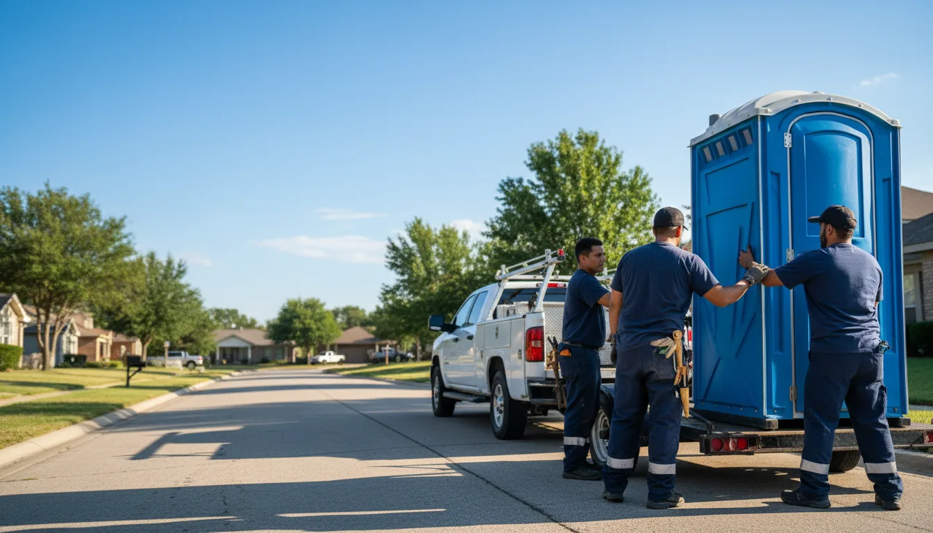 Portable Toilet Rental in Roscoe, TX near me